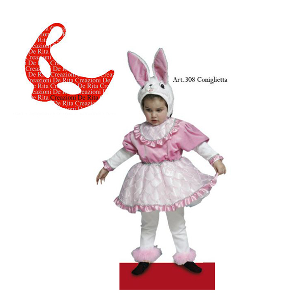 Costume Carnevale Baby Coniglietta De Rita