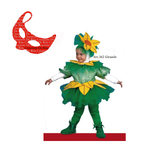 Costume Carnevale Girasole De Rita | Massa Giocattoli