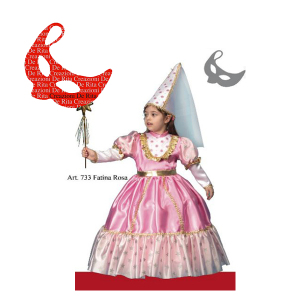 Costume Carnevale Fatina Rosa De Rita | Massa Giocattoli