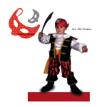 Costume Carnevale Pirata De Rita
