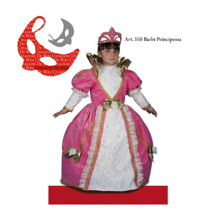 Costume Carnevale Barbie Principessa De Rita | Massa Giocattoli