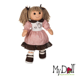 My Doll Bambola Vestito Rosa Pois Con Teiera | Massa Giocattoli