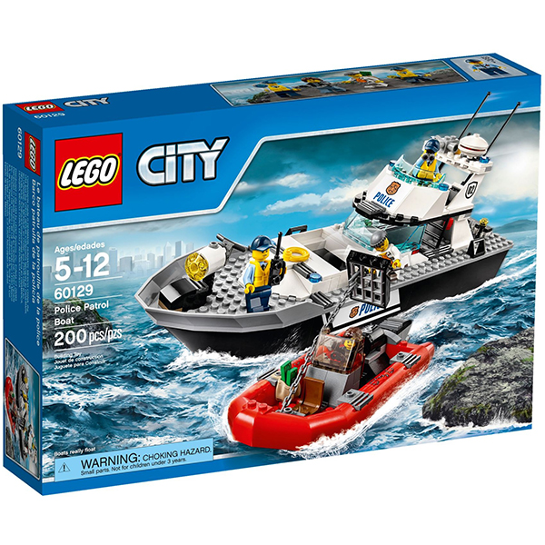 Lego City 60129 Motoscafo della Polizia