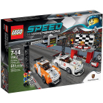 Lego Speed Champions Linea del traguardo Porsche 911 GT