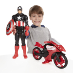 Captain America Moto Titan Hero Series Avengers | Massa Giocattoli