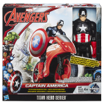 Captain America Moto Titan Hero Series Avengers