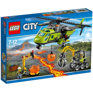 Lego City 60123 Elicottero dei Rifornimenti Vulcanico | Massa Giocattoli