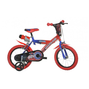 Bicicletta Spiderman 16" Dino Bikes | Massa Giocattoli