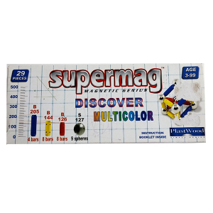 Supermag Multicolor Magnetic Genius | Massa Giocattoli