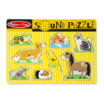 Animali da compagnia giallo Puzzle Sonoro Melissa & Doug