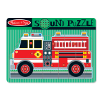 Camion dei pompieri Puzzle Sonoro Melissa & Doug|Massa Giocattoli