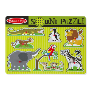 Animali dello zoo Puzzle Sonoro Melissa & Doug|Massa Giocattoli