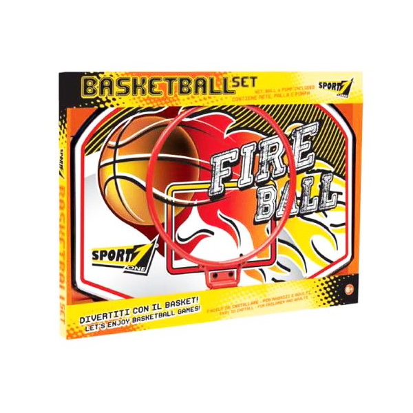 Basketball Set Fire Ball