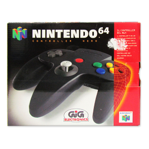 Controller Nero Nintendo 64|Massa Giocattoli