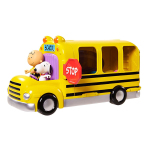 Snoopy Playset Scuolabus con 3 Personaggi |Massa Giocattoli