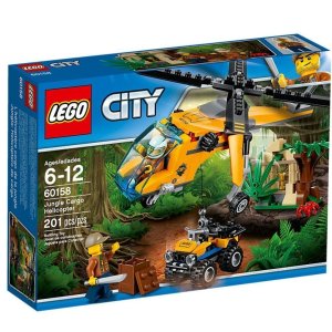 Lego City 60158 Elicottero della Giungla - Massa Giocattoli