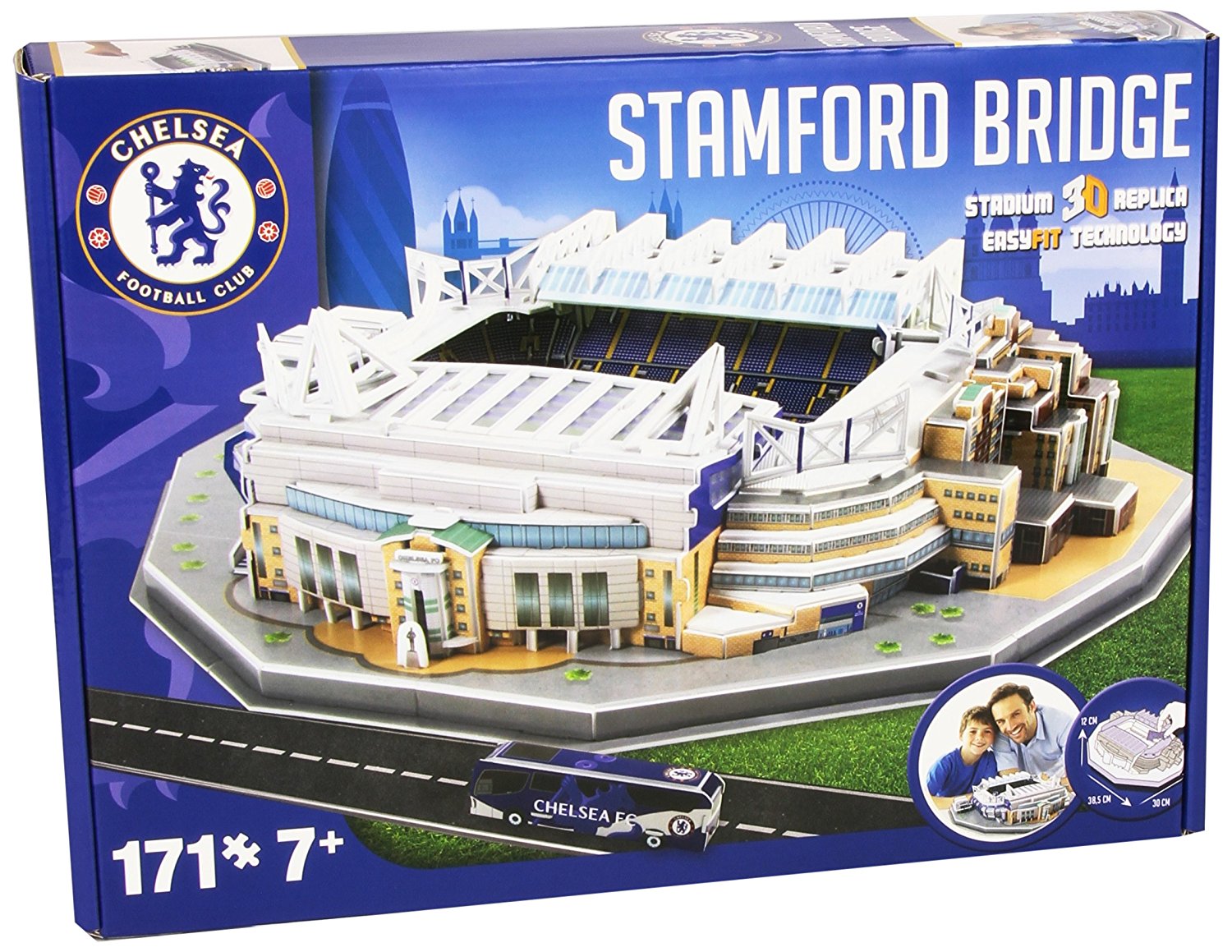 Stadio Stamford Bridge Puzzle 3D