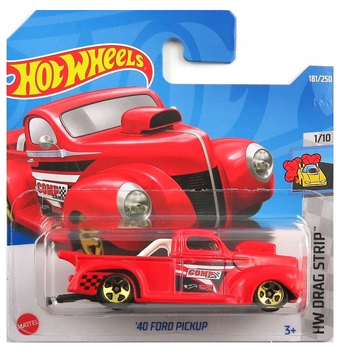 Hot Wheels 40 Ford Pickup HW Drag Strip