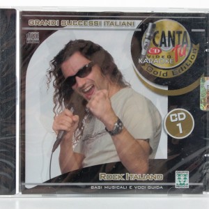 CD Karoke Canta TU Rock Italiano